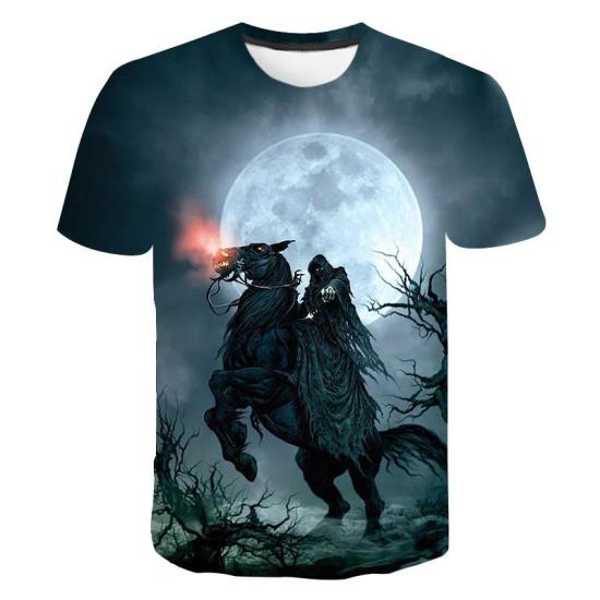 Grim Reaper and Darkness T shirt