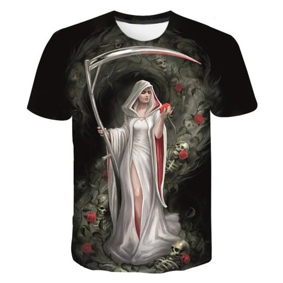 Grim Reaper Girl T shirt/