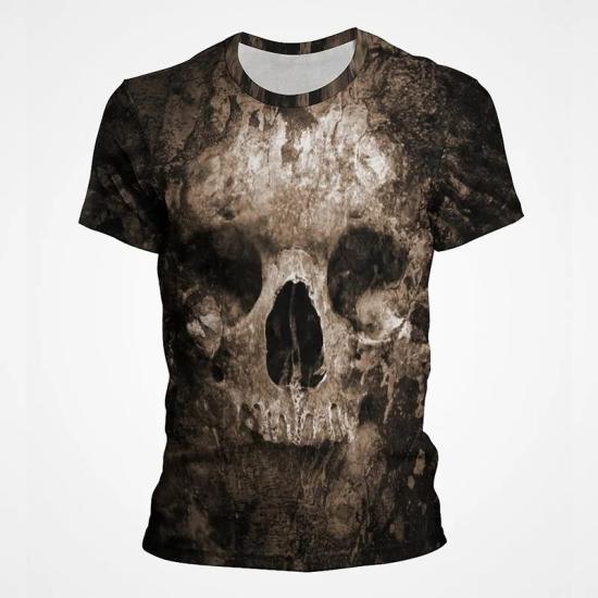 Grunge Skull T shirt/