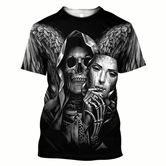 Reaper Skull T shirt/