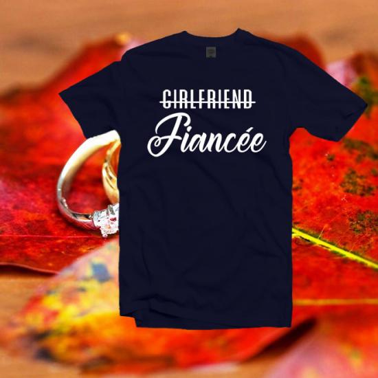 Fiance tshirt Woman,T Shirt,Getting Married Quote