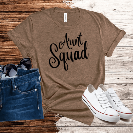 Aunt Squad Tshirt,Aunt Shirt,Aunt Squad tshirt/