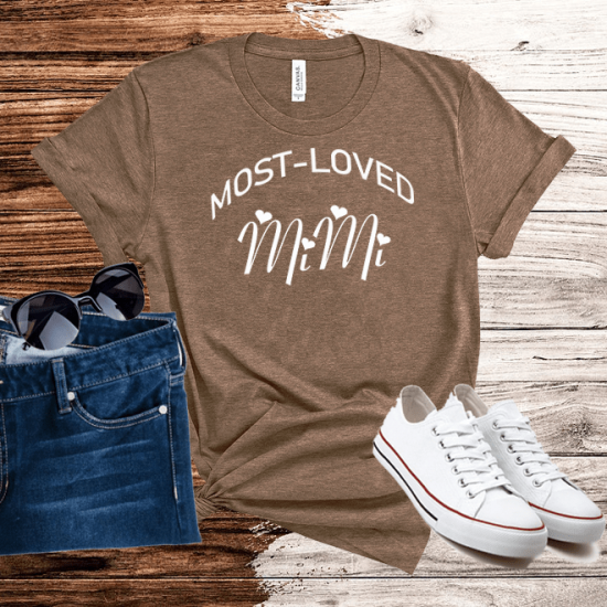 Most Loved Mimi Shirt,Mimi Shirt,Grandma Shirt/