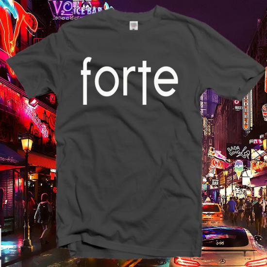 Forte  Tshirt,Strong, SoftStyle, Italian Slogan T-Shirt/