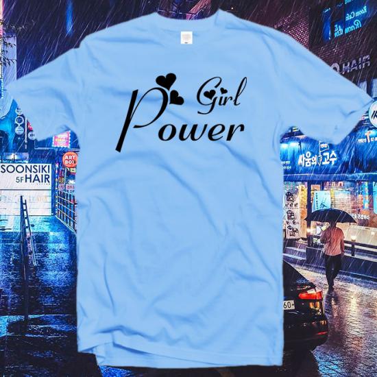 Girl Power T-shirt, Feminist Shirt, GRL PWR Shirt/