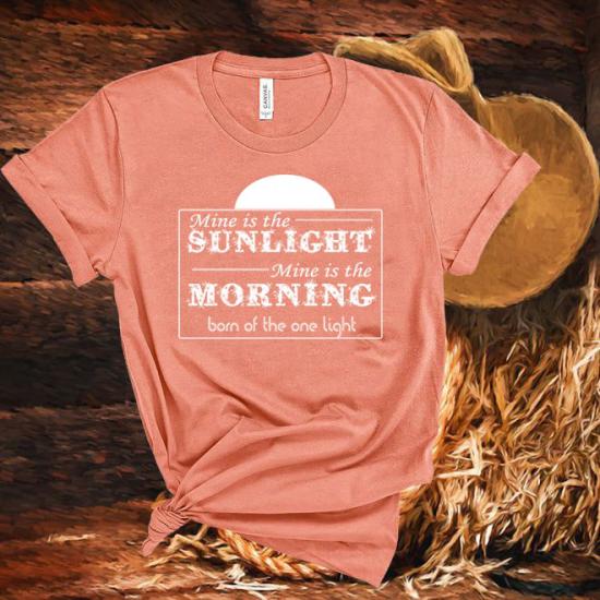 Cat Stevens,Morning Has Broken Song Lyrics T shirt/