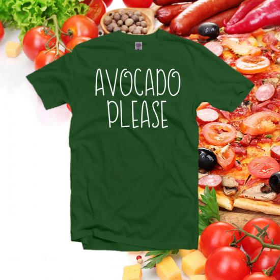 Avocado please shirt,funny tshirt,women graphic tee