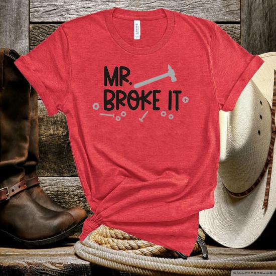 Mr Broke İt T-Shirt/