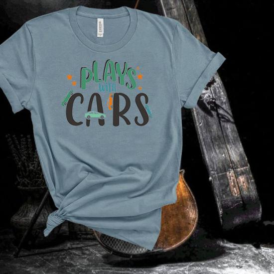 Plays With Cars T-Shirt/