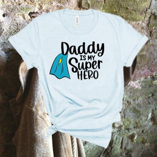 Fathers Day Daddy Super Hero T-Shirt