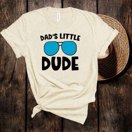 Fathers Day Dads Little Dude T-Shirt/