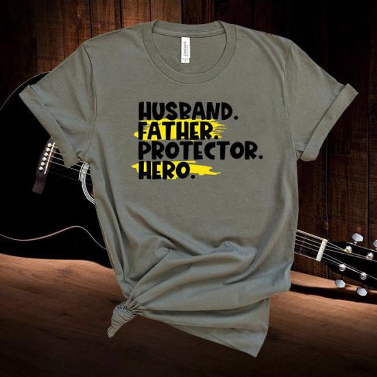 Fathers Day Father Hero T-Shirt/