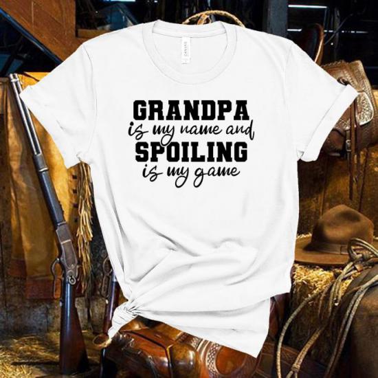 Fathers Day Grandpa İs My Name T-Shirt/
