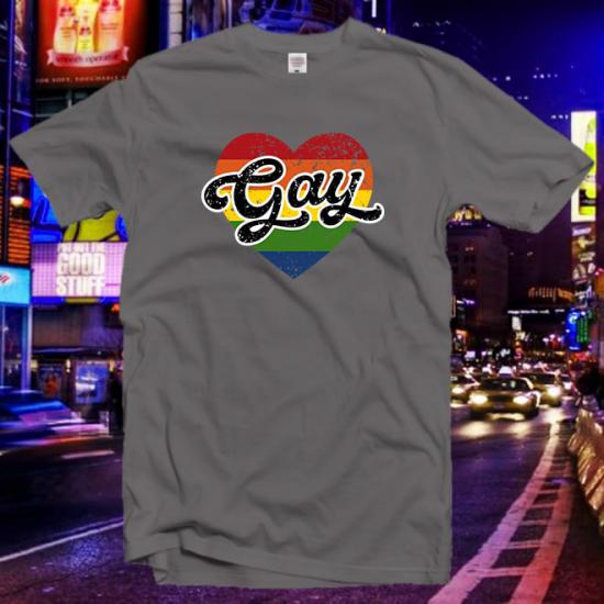 Grunge Gay T-Shirt/