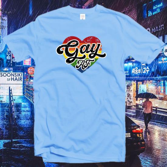 Grunge Gay Af T-Shirt/