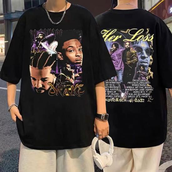 Drake Tshirt, Her Loss,Hip Hop Rap Tshirt