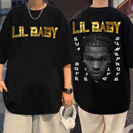 Lil Baby Tshirt, Hip Hop Tshirt/