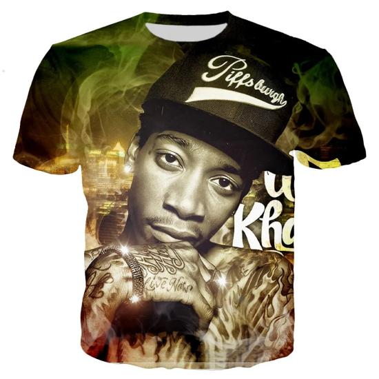 Wiz Khalifa T shirt,Hip Hop,Rap Tshirt