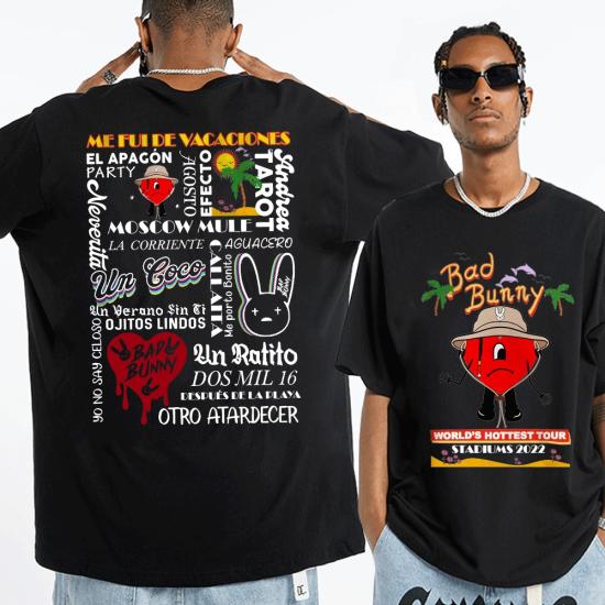 Bad Bunny rapper and singer T shirts