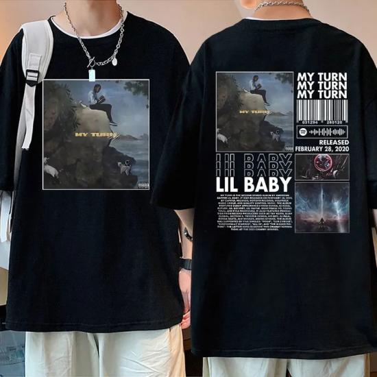 Lil Baby T shirt,Rap,Hip Hop T shirt/