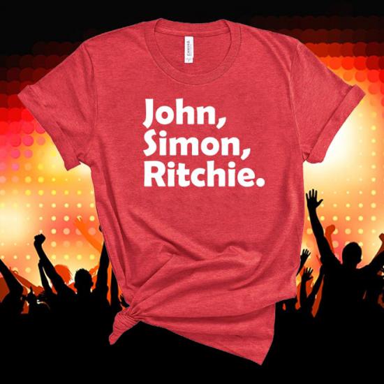 John Simon Ritchie,Music Line Up  Tshirt