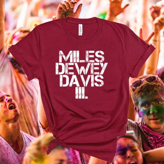 Miles Dewey Davis iii,Music Line Up  Tshirt/