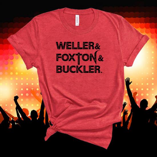 The Jam,Weller,Foxton,Buckler,Music Tshirt/