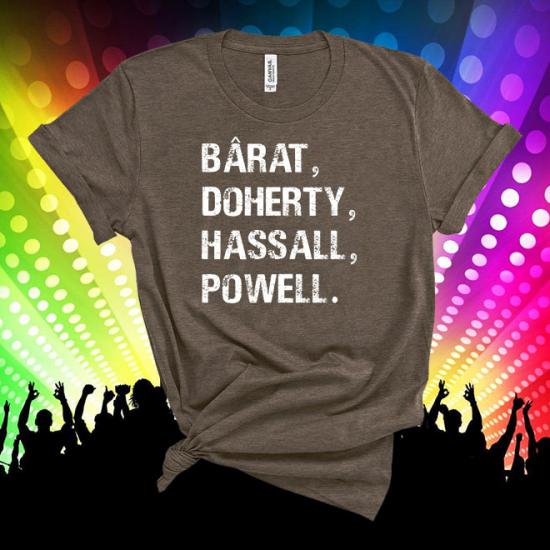 The Libertines,Barat,Doherty,Hassall,Powell,Music Tshirt/
