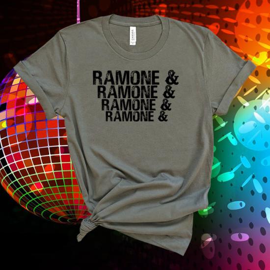 The Ramones Tshirt,Ramone,Music Line Up  Tshirt/