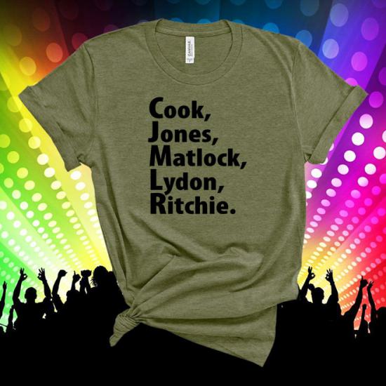 The Sex Pistols,Cook,Jones,Matlock,Lydon,Ritchie,Tshirt/