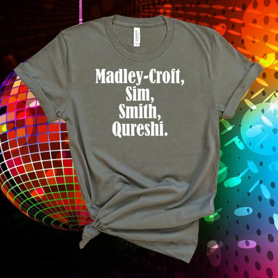 The Xx,Madley-Croft,Sim,Smith,Qureshi,Music Line Up  Tshirt/