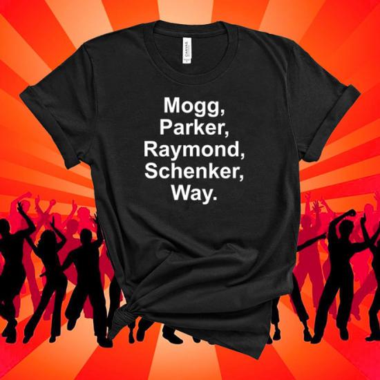 Ufo,Mogg,Parker,Raymond,Schenker,Way,Music Line Up  Tshirt/