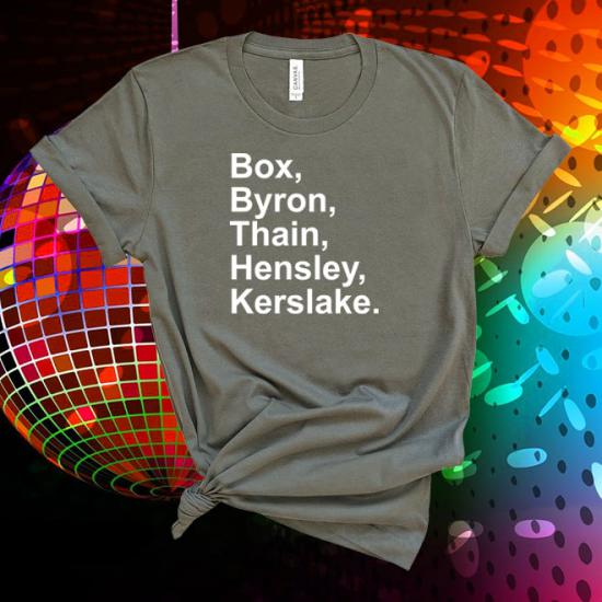 Uriah Heep Tshirt,Box,Byron,Thain,Hensley,Kerslake,Music Tshirt/