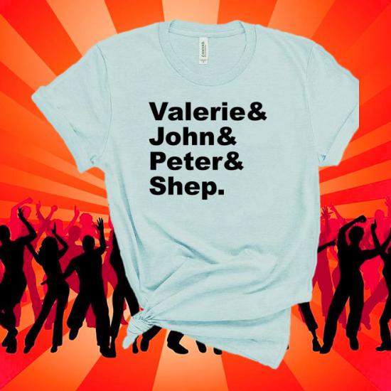 Valerie John Peter Shep,Music Line Up  Tshirt/