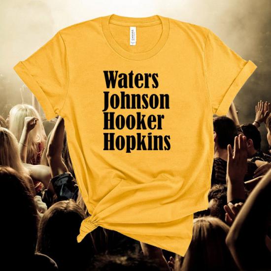Waters,Johnson,Hooker,Hopkins,Blues,Music icons,Tshirt/