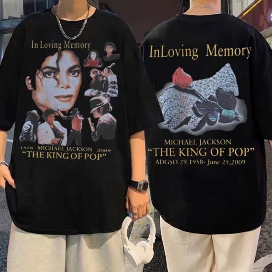 Michael Jackson,In Loving Memory 1985 Tshirt