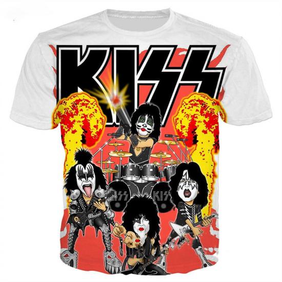 Kiss,Metal Rock Music,Dynasty Tshirt