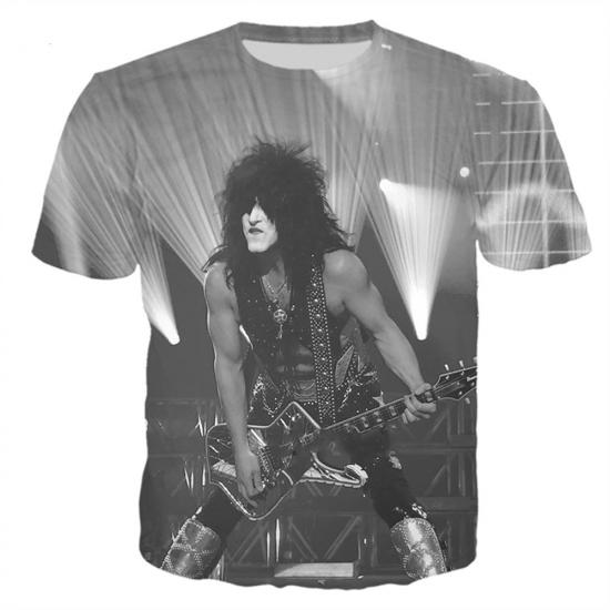 Kiss,Metal Rock Music,Love Gun Tshirt/