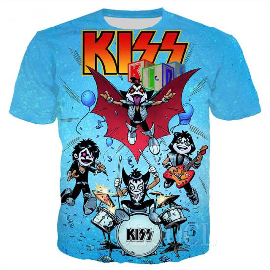 Kiss,Metal Rock Music,Makin Love Tshirt