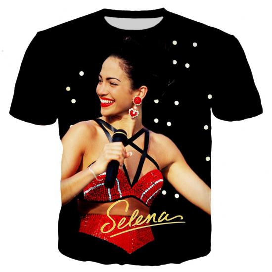 Selena Quintanilla singer Pop Ven Conmigo Tshirt