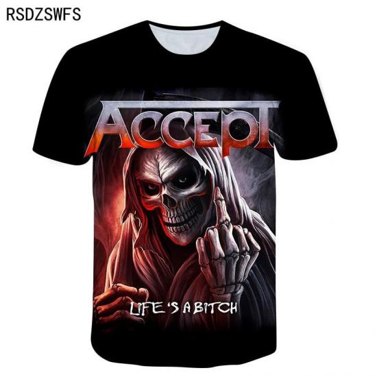 Accept,Rock Music,Heavy Metal Tshirt/