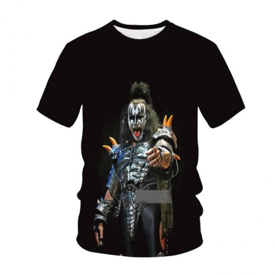 Kiss,Metal Rock Music Tshirt