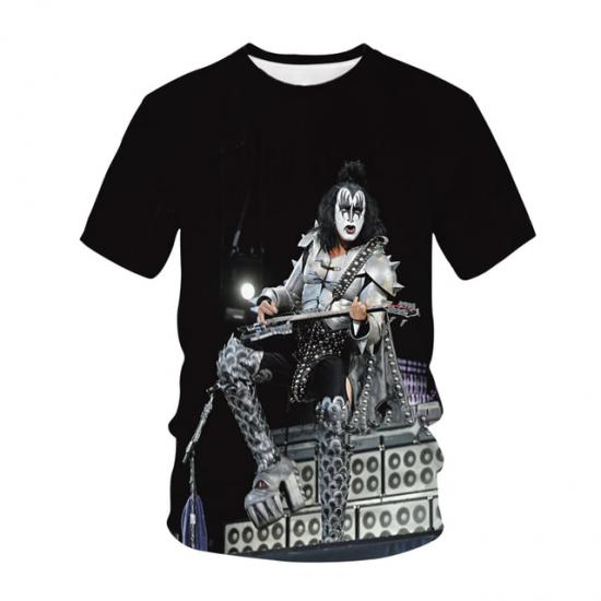 Kiss,Metal Rock Music Tshirt/