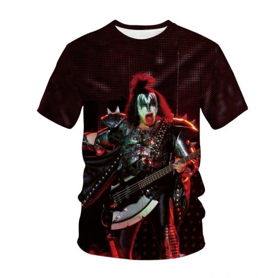Kiss,Metal Rock Music Tshirt