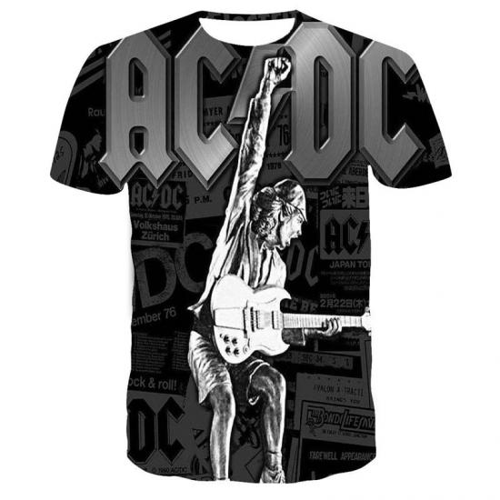 AC DC,Music Band, Hard rock, ‎blues rock‎,‎Sin City Tshirt/