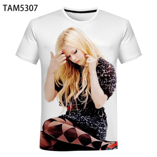 Avril Lavigne,Pop-punk , pop rock,alternative rock,Girlfriend Tshirt