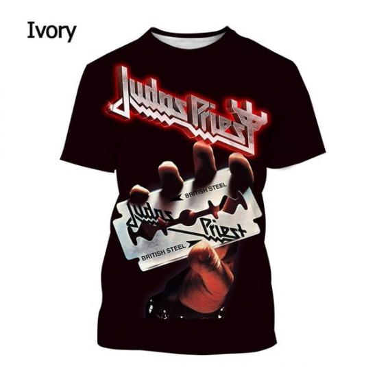 Judas Priest,Heavy Metal Band,Breaking the Law Tshirt