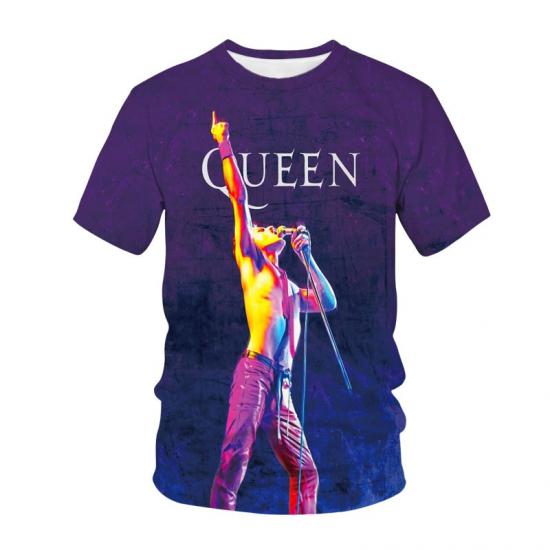 Queen,Freddie Mercury,Rock,Dragon Attack Tshirt