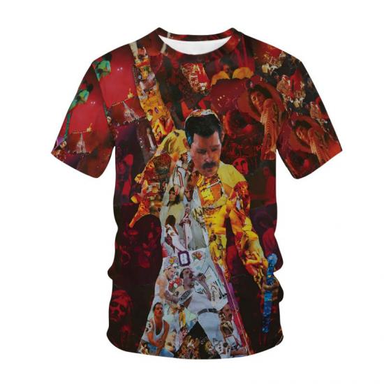 Queen,Freddie Mercury,Rock,We Will Rck You Tshirt/