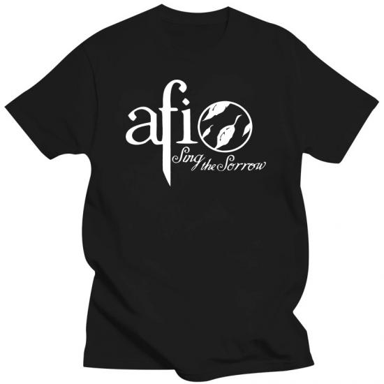 AFI Rock Band T shirts, Sing the Sorrow T shirts